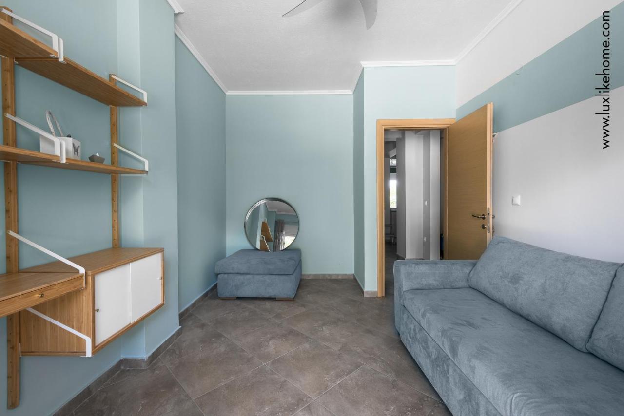 #Luxlikehome - Mediterranee Beachfront Summer House Kalyves Polygyrou Екстериор снимка