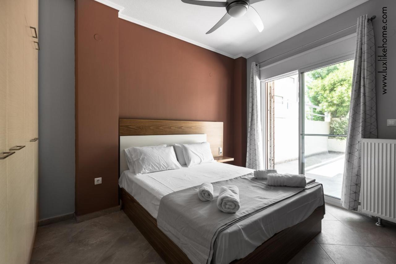 #Luxlikehome - Mediterranee Beachfront Summer House Kalyves Polygyrou Екстериор снимка